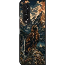 Coque Samsung Galaxy Z Fold4 - Linocut Aigle Royal