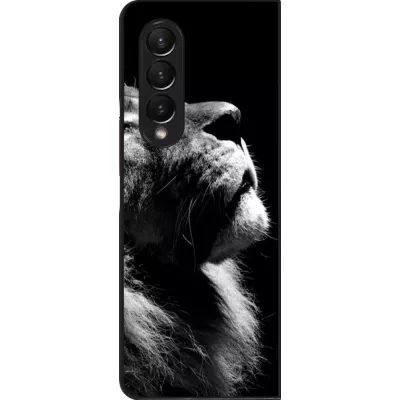 Coque Samsung Galaxy Z Fold4 - Lion looking up
