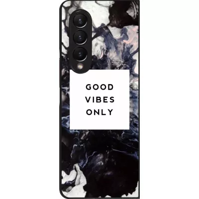 Coque Samsung Galaxy Z Fold4 - Marble Good Vibes Only