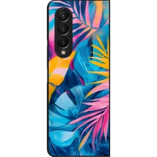 Samsung Galaxy Z Fold4 Case Hülle - Palms Blue