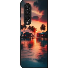 Samsung Galaxy Z Fold4 Case Hülle - Paradies Malediven