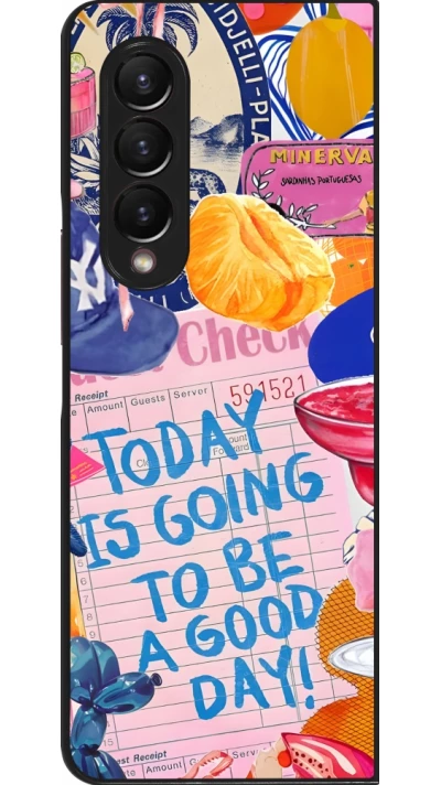 Coque Samsung Galaxy Z Fold4 - Preppy Today is Going to be a good day