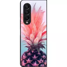 Coque Samsung Galaxy Z Fold4 - Purple Pink Pineapple