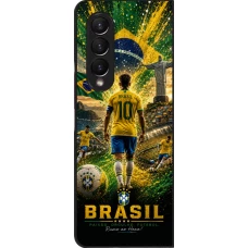 Samsung Galaxy Z Fold4 Case Hülle - Fussball Brasilien splash 2026
