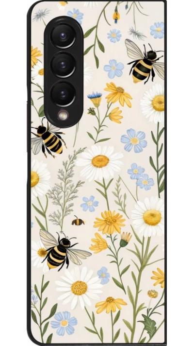 Coque Samsung Galaxy Z Fold4 - Pattern bees Spring 2026