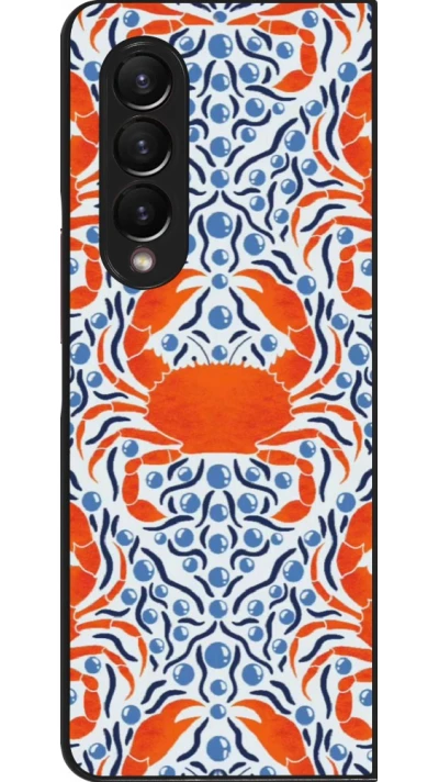 Coque Samsung Galaxy Z Fold4 - Crabs and pearls Summer 2026