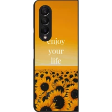 Samsung Galaxy Z Fold4 Case Hülle - Summer 2026 Enjoy your life