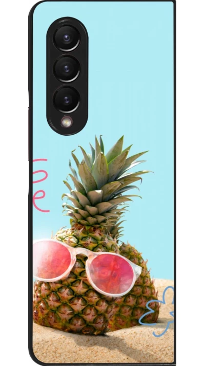 Coque Samsung Galaxy Z Fold4 - Pineapple with glasses Summer 2026