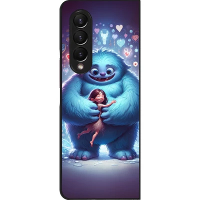 Coque Samsung Galaxy Z Fold4 - Valentine 2024 Fluffy Love