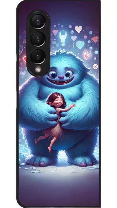 Coque Samsung Galaxy Z Fold4 - Valentine 2024 Fluffy Love