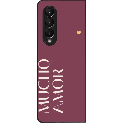 Coque Samsung Galaxy Z Fold4 - Valentine 2024 mucho amor rosado