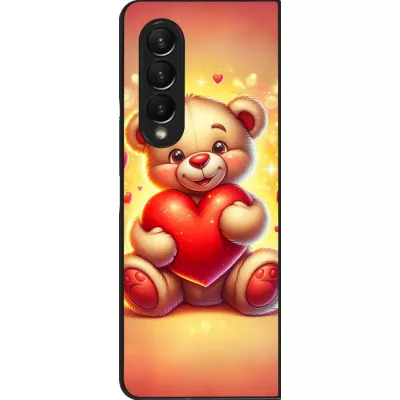 Samsung Galaxy Z Fold4 Case Hülle - Valentin 2024 Teddy Liebe