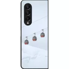 Samsung Galaxy Z Fold4 Case Hülle - Winter 22 ski lift