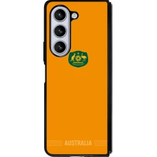 Samsung Galaxy Z Fold5 Case Hülle - Silikon schwarz Australien 2026 personalisierbares Fussballtrikot