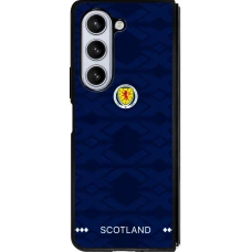 Samsung Galaxy Z Fold5 Case Hülle - Silikon schwarz Schottland 2026 personalisierbares Fussballtrikot