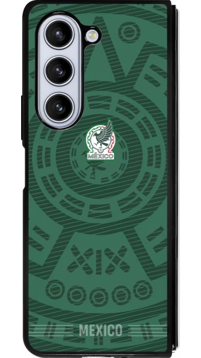 Samsung Galaxy Z Fold5 Case Hülle - Silikon schwarz Mexiko 2026 personalisierbares Fussballtrikot