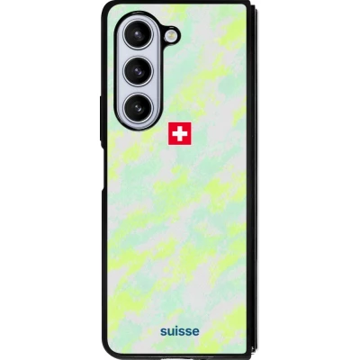 Samsung Galaxy Z Fold5 Case Hülle - Silikon schwarz Schweiz Away 2026 personalisierbares Fussballtrikot