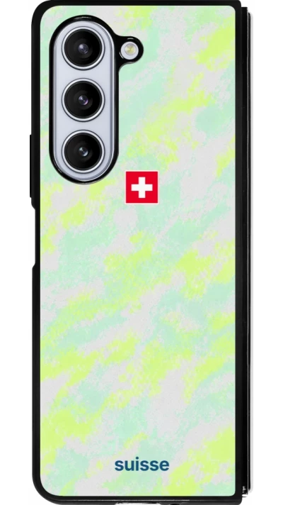 Samsung Galaxy Z Fold5 Case Hülle - Silikon schwarz Schweiz Away 2026 personalisierbares Fussballtrikot