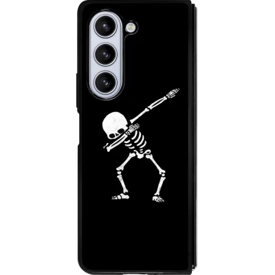 Coque Samsung Galaxy Z Fold5 - Silicone rigide noir Halloween 19 09