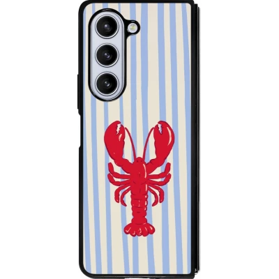 Coque Samsung Galaxy Z Fold5 - Silicone rigide noir Red lobster 2026