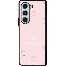 Coque Samsung Galaxy Z Fold5 - Silicone rigide noir Mom 2023 your are magical