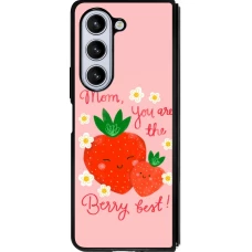 Samsung Galaxy Z Fold5 Case Hülle - Silikon schwarz Mom 2026 Berry best