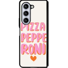 Samsung Galaxy Z Fold5 Case Hülle - Silikon schwarz Pizza pepperoni 2026