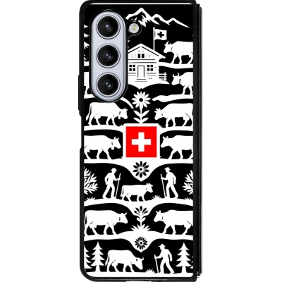 Samsung Galaxy Z Fold5 Case Hülle - Silikon schwarz Poya Schweiz 3 schwarz