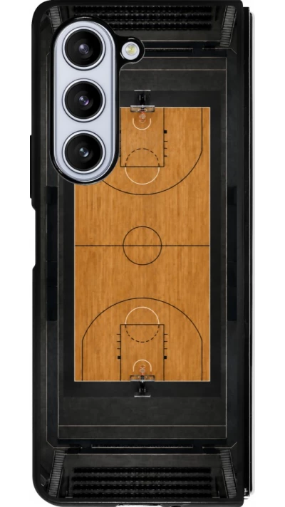 Samsung Galaxy Z Fold5 Case Hülle - Silikon schwarz Sports 2026 Basketball