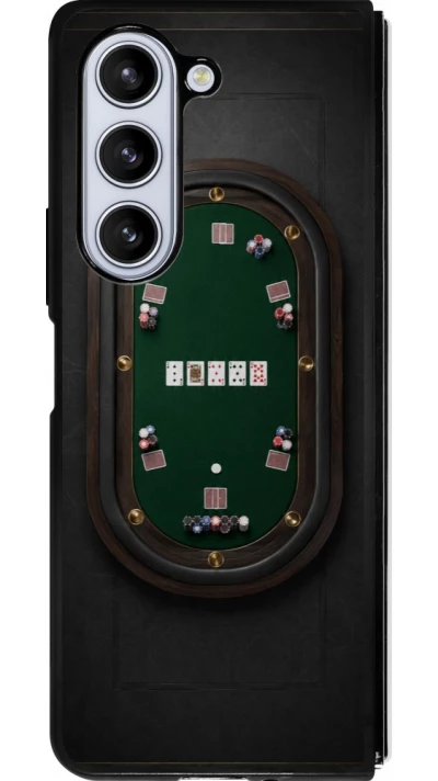Samsung Galaxy Z Fold5 Case Hülle - Silikon schwarz Sports 2026 Poker