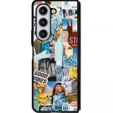 Coque Samsung Galaxy Z Fold5 - Silicone rigide noir Summer 2021 15