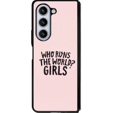 Samsung Galaxy Z Fold5 Case Hülle - Silikon schwarz Womens day 2026 3