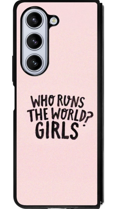 Coque Samsung Galaxy Z Fold5 - Silicone rigide noir Womens day 2026 3