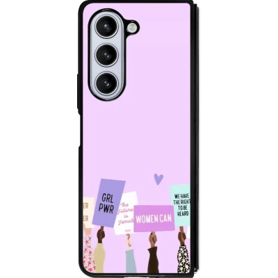 Samsung Galaxy Z Fold5 Case Hülle - Silikon schwarz Womens day 2026 9