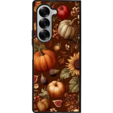 Coque Samsung Galaxy Z Fold6 - Silicone rigide noir Autumn 26 Autumn still life