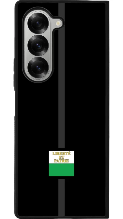 Samsung Galaxy Z Fold6 Case Hülle - Silikon schwarz Kanton VD schwarz