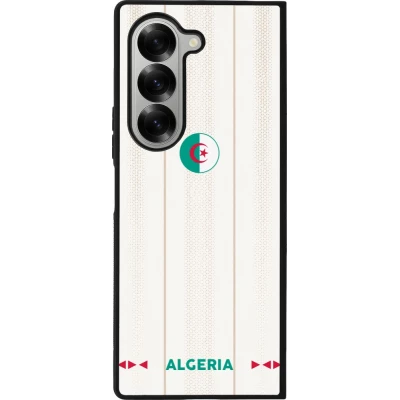 Samsung Galaxy Z Fold6 Case Hülle - Silikon schwarz Algerien 2026 personalisierbares Fussballtrikot