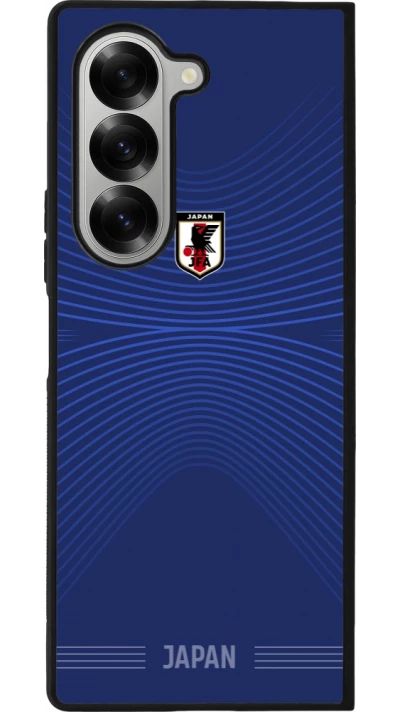 Samsung Galaxy Z Fold6 Case Hülle - Silikon schwarz Japan 2026 personalisierbares Fussballtrikot