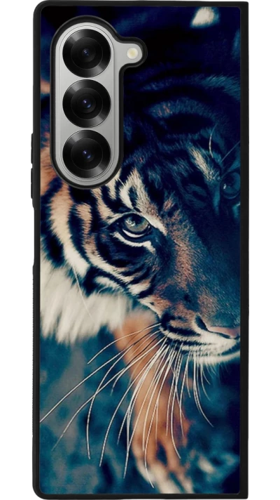 Samsung Galaxy Z Fold6 Case Hülle - Silikon schwarz Incredible Lion