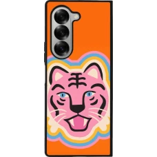Coque Samsung Galaxy Z Fold6 - Silicone rigide noir Lion colors 2026