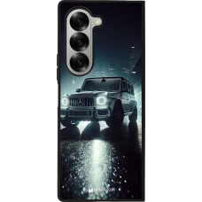 Coque Samsung Galaxy Z Fold6 - Silicone rigide noir Mercedes G AMG Night
