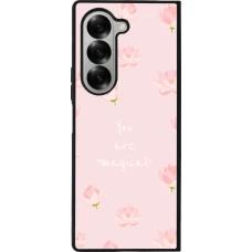 Coque Samsung Galaxy Z Fold6 - Silicone rigide noir Mom 2023 your are magical