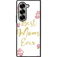 Coque Samsung Galaxy Z Fold6 - Silicone rigide noir Mom 2024 best Mom ever