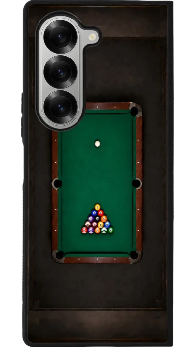 Coque Samsung Galaxy Z Fold6 - Silicone rigide noir Sports 2026 Billard