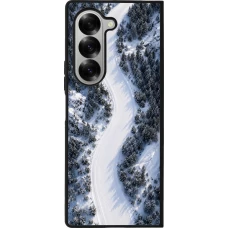 Coque Samsung Galaxy Z Fold6 - Silicone rigide noir Sports 2026 Ski
