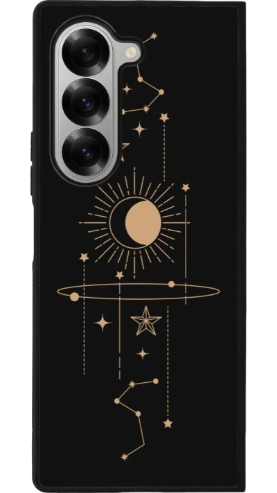 Coque Samsung Galaxy Z Fold6 - Silicone rigide noir Spring 23 astro