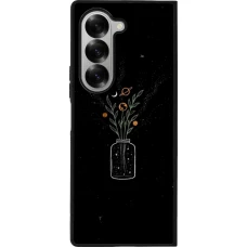 Samsung Galaxy Z Fold6 Case Hülle - Silikon schwarz Vase black