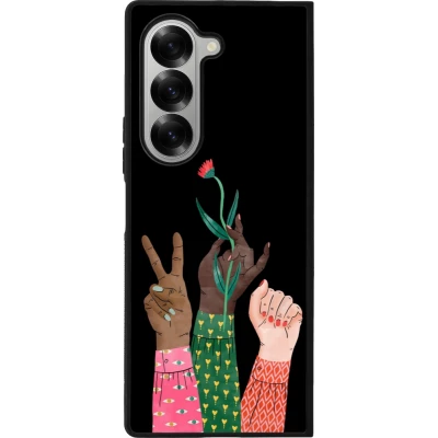 Coque Samsung Galaxy Z Fold6 - Silicone rigide noir Womens day 2026 2
