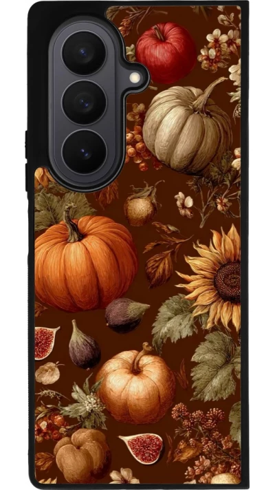 Coque Samsung Galaxy Z Fold7 - Silicone rigide noir Autumn 26 Autumn still life