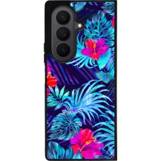 Coque Samsung Galaxy Z Fold7 - Silicone rigide noir Blue Forest